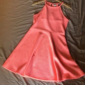 Neon coral Mossimo dress
